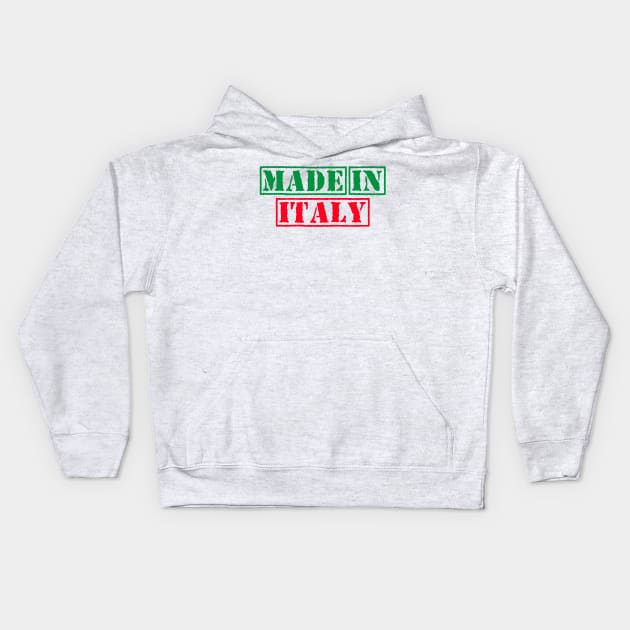 Made In Italy Kids Hoodie by xesed